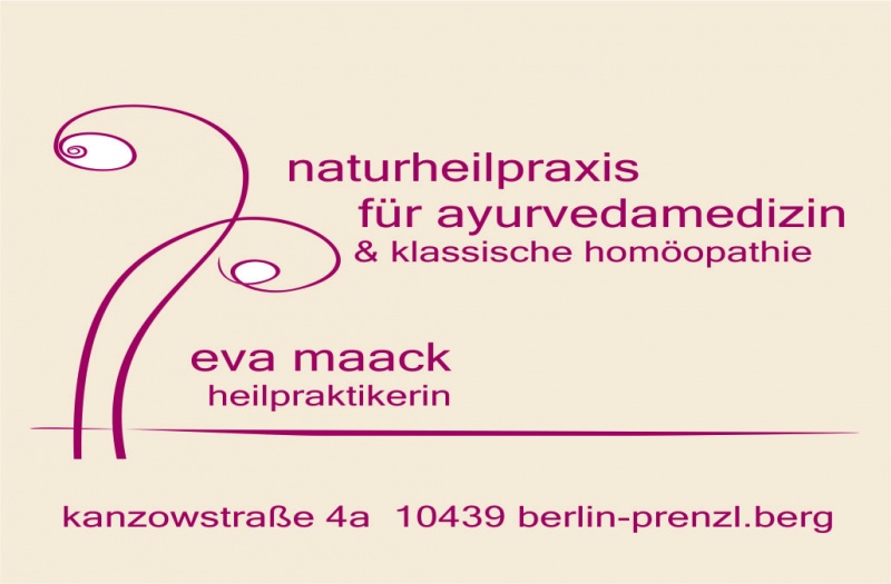 Heilpraktikerin, Berlin Eva Maack