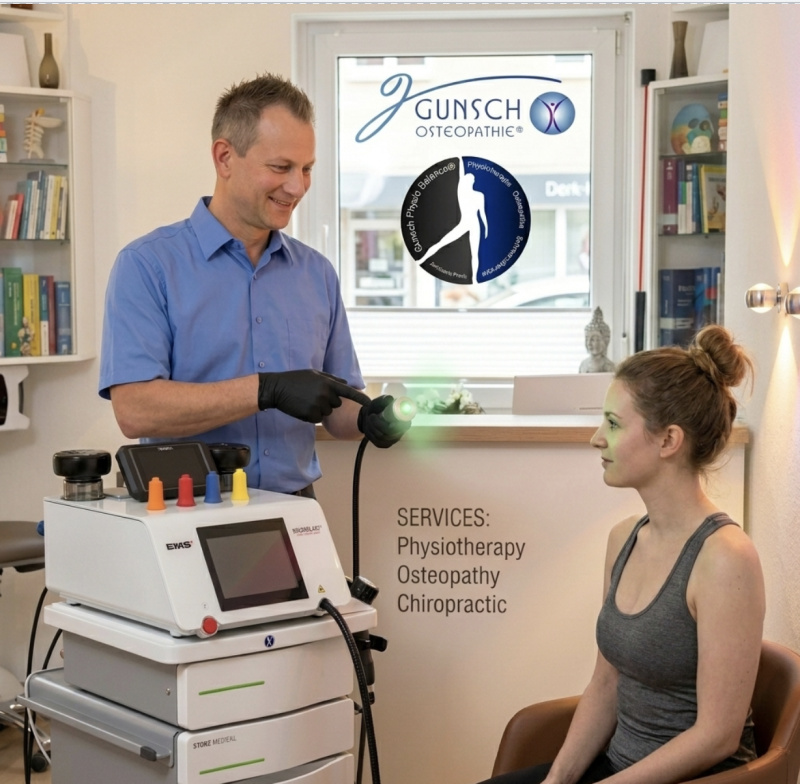 Heilpraktiker, Osteopath, Physiotherapeut, München M.Sc. Univ. Markus D. Gunsch