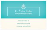 Philosophin; Reconnection Certified Practitioner Berlin, Dr. Nadine Müller Philosophin; Reconnection Certified Practitioner Berlin Dr. Nadine Müller