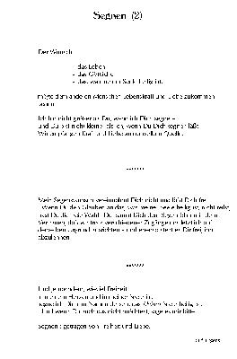 Segnen (2)