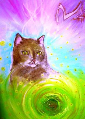Katzenseelenbild