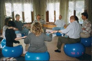 Meditation anlässlich eines Seminars