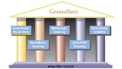 Unsere fünf Säulen der Gesundheit