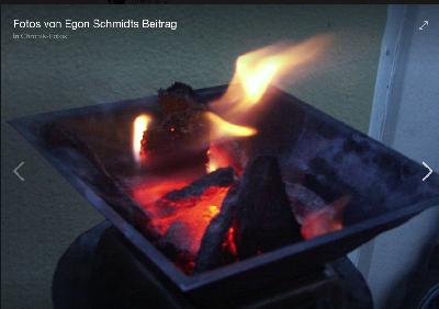 - liebevoll zelebriertes Agnihotra- das heilige Feuer