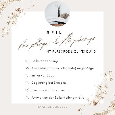 Reiki für pflegende Angehörige