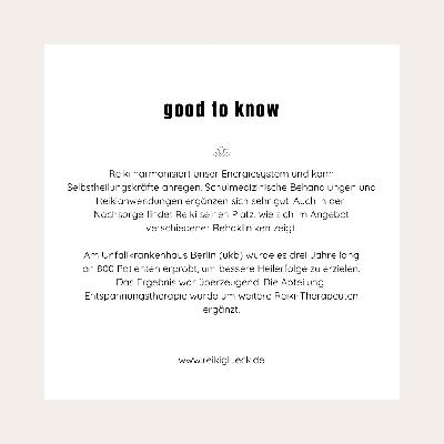 Reiki und Schulmedizin