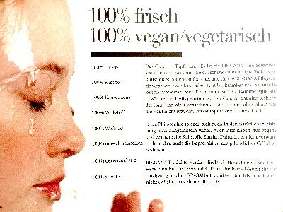 100% frisch/vegan/ethisch - Natürliche Gesund- und Schönheit