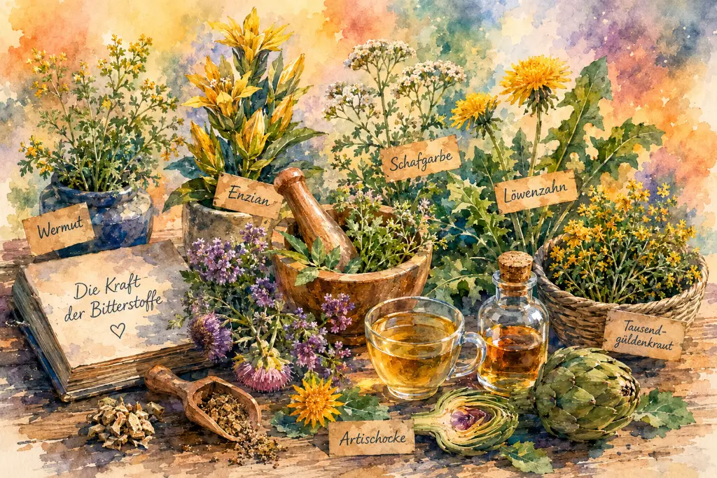 Bitterstoffe: Wie du bitter wieder lieben lernst – und welche alten Heilpflanzen dahinterstehen