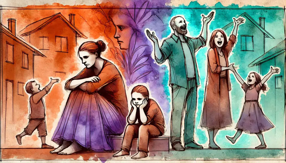 Einseitige Liebe zwischen den Eltern: Der Kinder wegen zusammenbleiben?