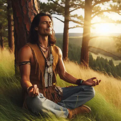 Indianische Meditation: Eine Reise zu innerem Frieden und Heilung Indianische Meditation: Eine Reise zu innerem Frieden und Heilung