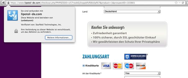 SSL-Verschlüsselung
