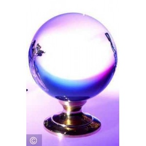 Kristallkugel - Wahrsagekugel in Bleikristall