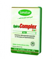 Spirucomplex  3 in 1 - Sanatur - 100 Tabletten